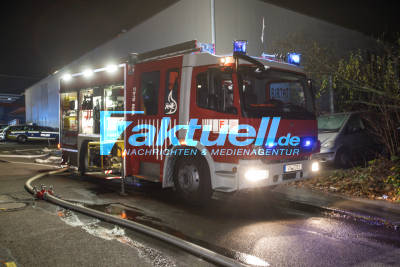 Waiblingen: Brand in Heizraum in einem Firmengebäude