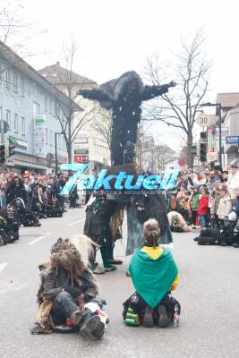 Grosser Faschingsumzug in Waiblingen