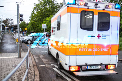 Auto überschlägt sich an Friedrichswahl nach Unfall mit weiterem PKW