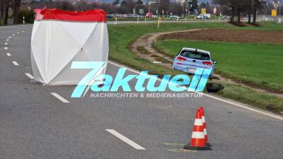 Radfahrer stirbt bei Kollision mit PKW - Tödlicher Verkehrsunfall in Sandhausen