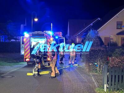 Großer Schreck am Karfreitag - Brand am Kamin in Neuruppin - Bewohner leicht verletzt im Krankenhaus