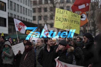 Demonstration gegen Studiengebühren in Baden-Württemberg