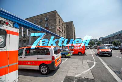 Offenbar Brand in SSB Tunnel am Hauptbahnhof: Feuerwehr und Rettungsdienst im Großeinsatz