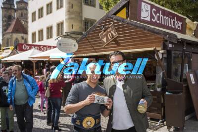 Frank Stäbler - Zweifacher Weltmeister im Ringen feiert mit Freunden & Wegbegleitern auf dem Weindorf