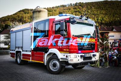 Übergabe und Weihe neues HLF20 für die Freiwillige Feuerwehr Deggingen