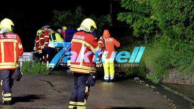 Extreme Erdrutschgefahr in Bad Urach: Villen evakuiert, weitere Evakuierungen laufen - Bewohner waren von der Außenwelt abgeschnitten